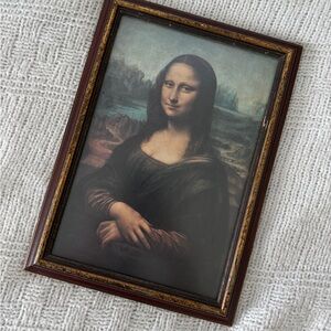 Classic Framed Mona Lisa Art Print